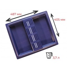 Кормушка потолочная 3,7л. 490/410 мм (на 10-ти рам)