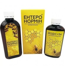 Ентеронормін та Йодіс+Se (два флакони) на 50 доз.